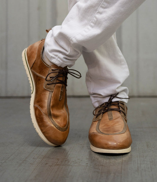 Britches Men's Full-Grain Leather Sneaker
