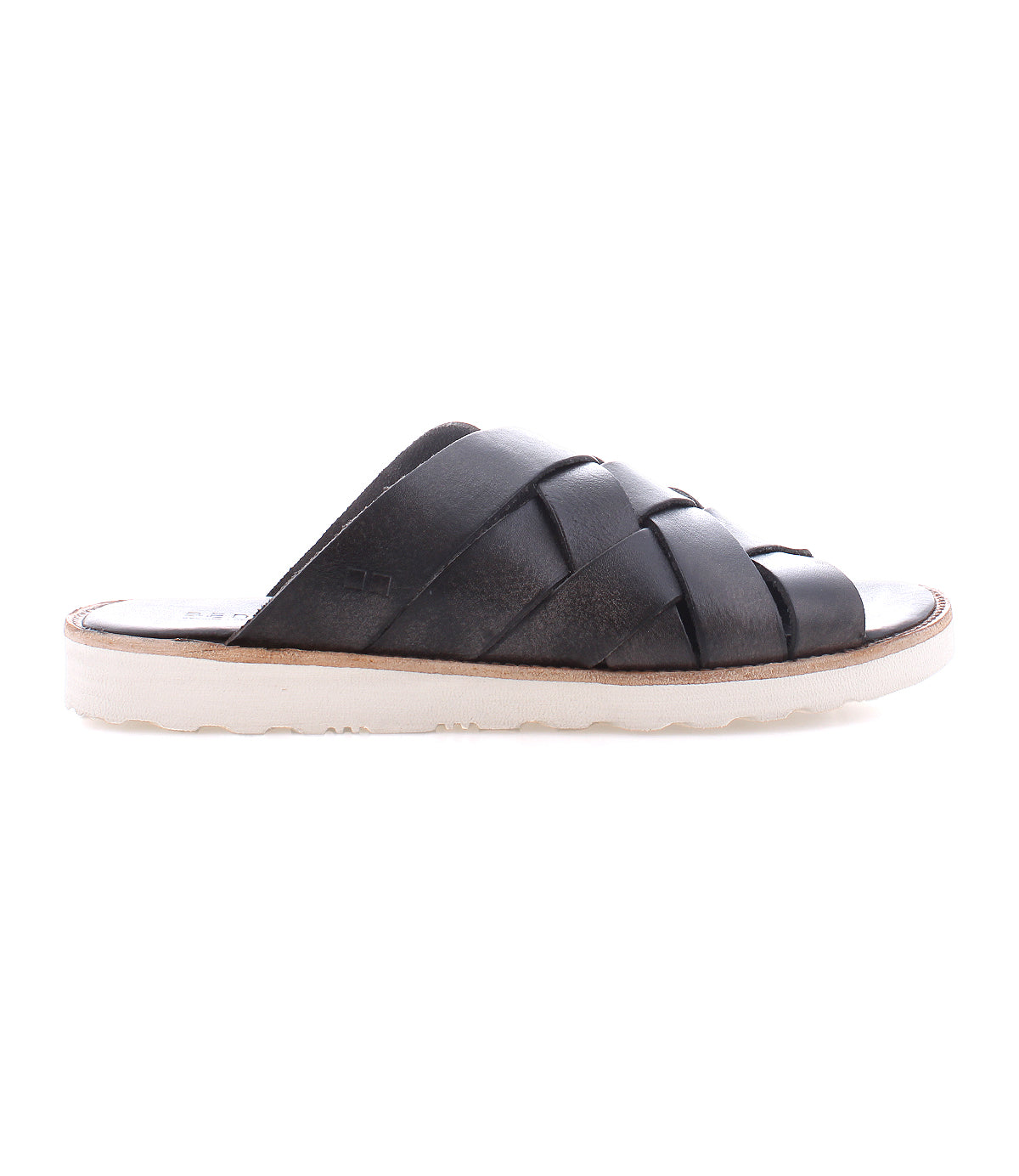 Abraham Light Men's Full-Grain Leather Slide Sandal