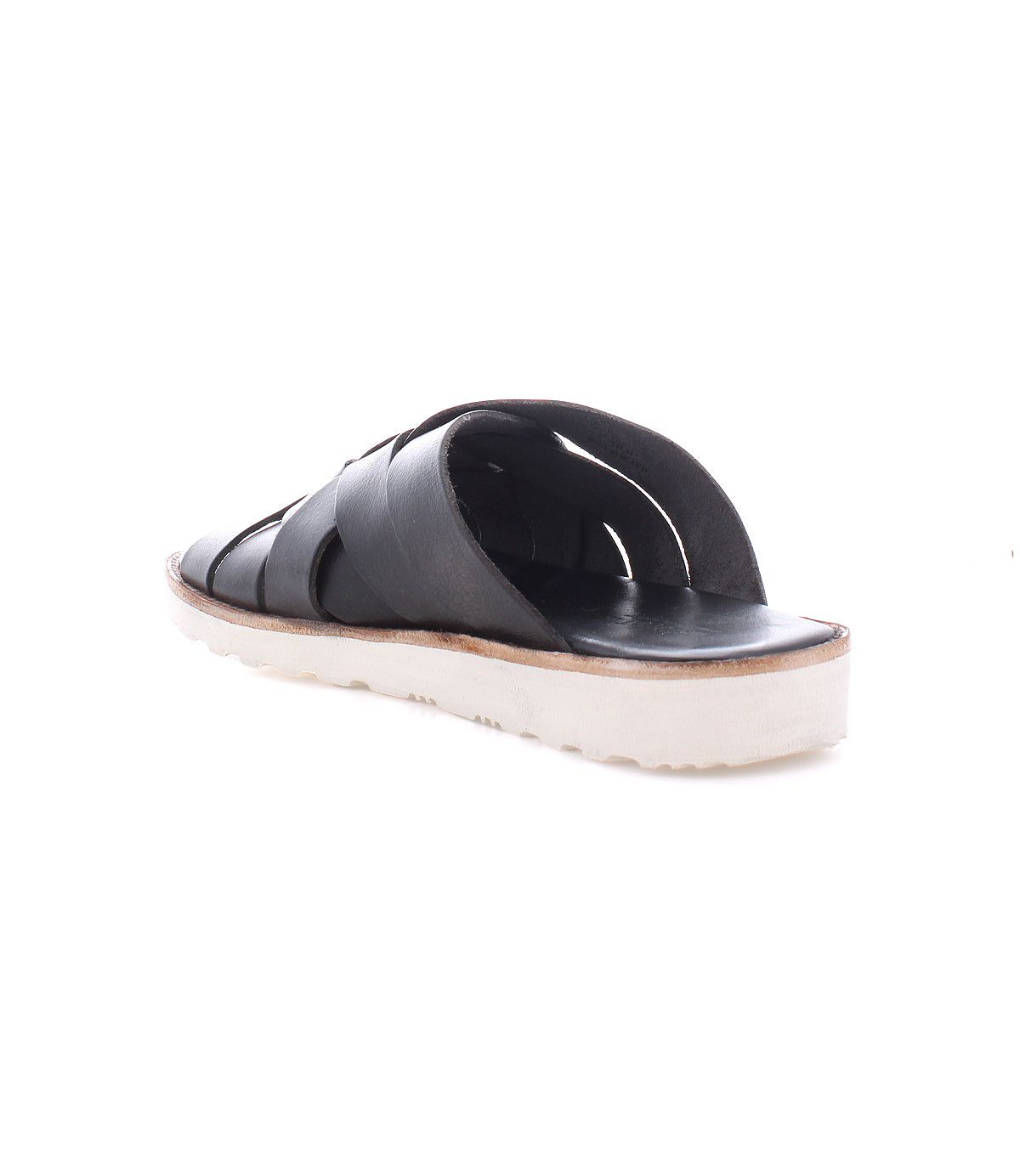 Abraham Light Men's Full-Grain Leather Slide Sandal