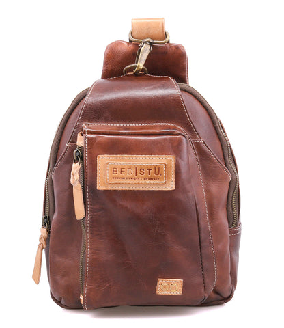 Beau Unisex Full-Grain Leather Backpack