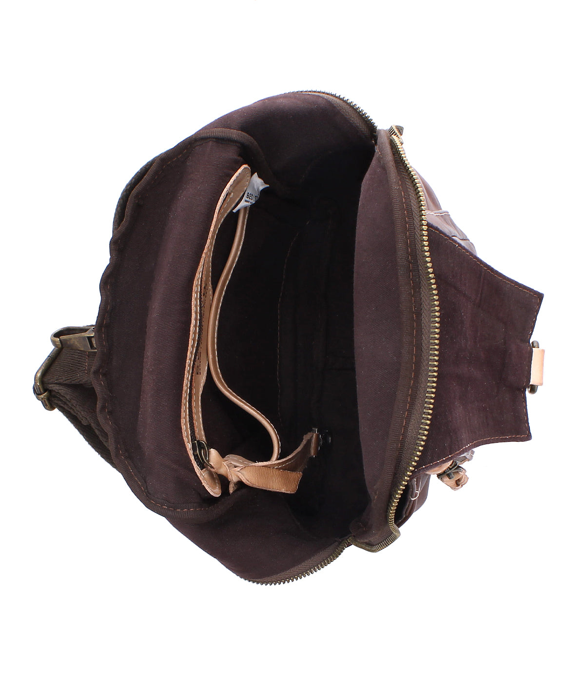 Beau Unisex Full-Grain Leather Backpack