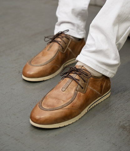 Britches Men's Full-Grain Leather Sneaker