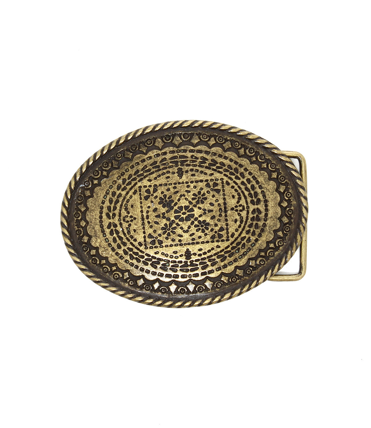 Tribe Metal Belt Buckle