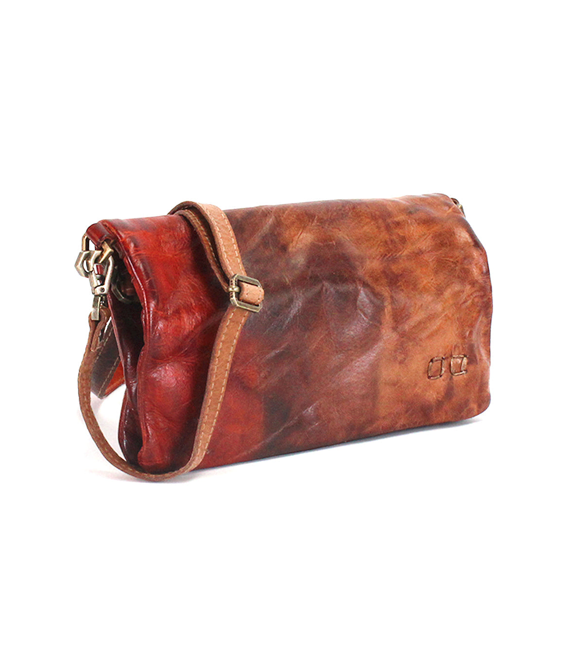 Cadence Women’s Full-Grain Leather Crossbody Wallet