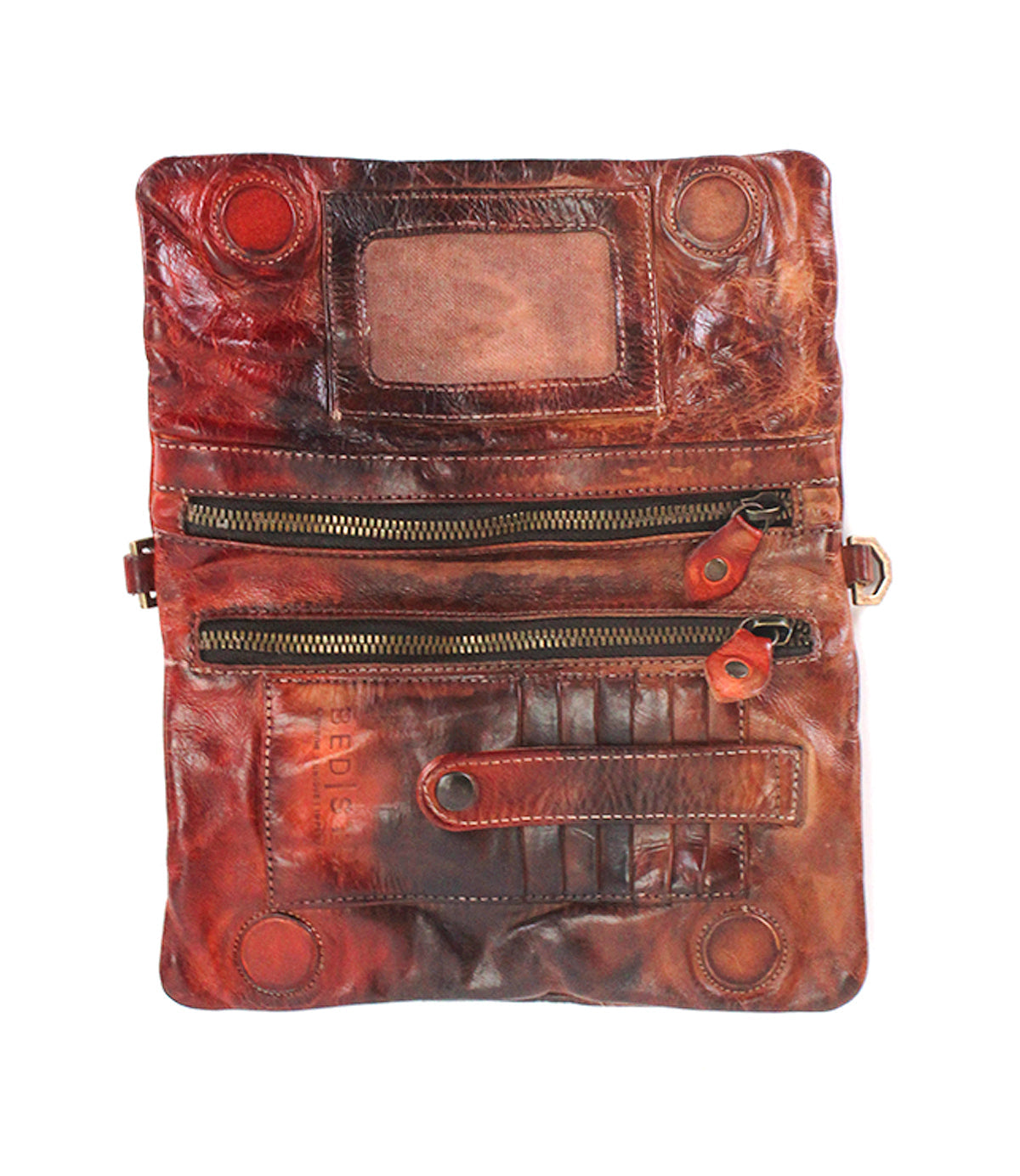 Cadence Women’s Full-Grain Leather Crossbody Wallet