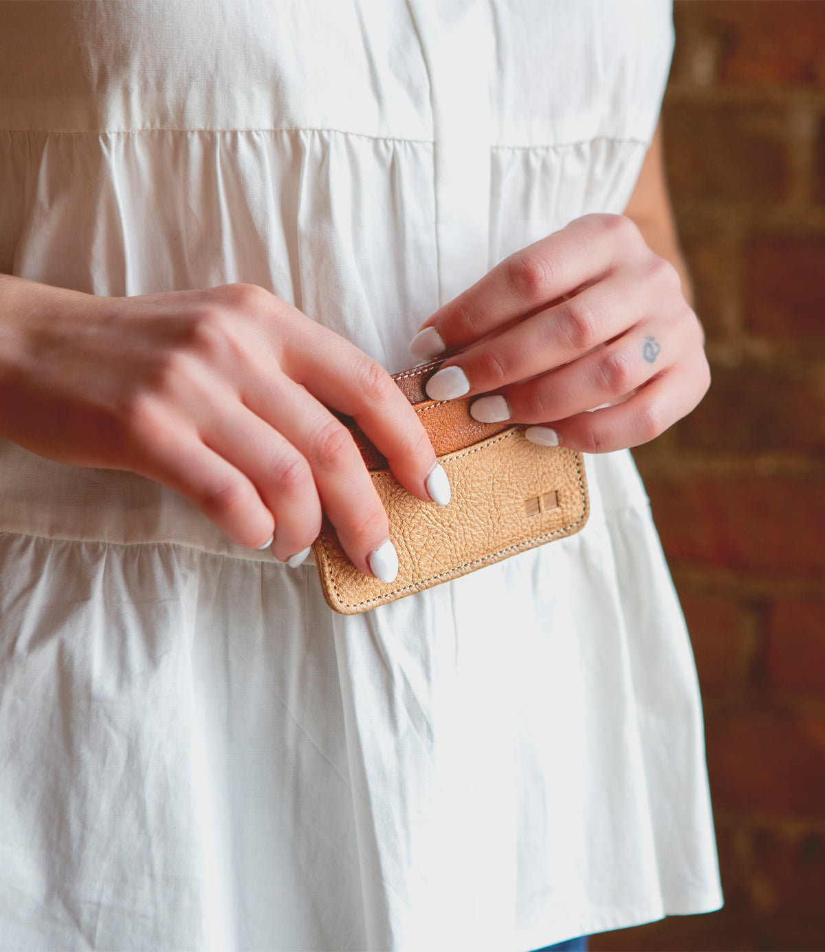 Chuck Full-Grain Leather Card Wallet
