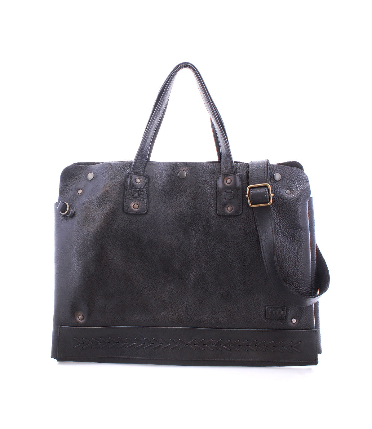 Commuter Full-Grain Leather Office Bag