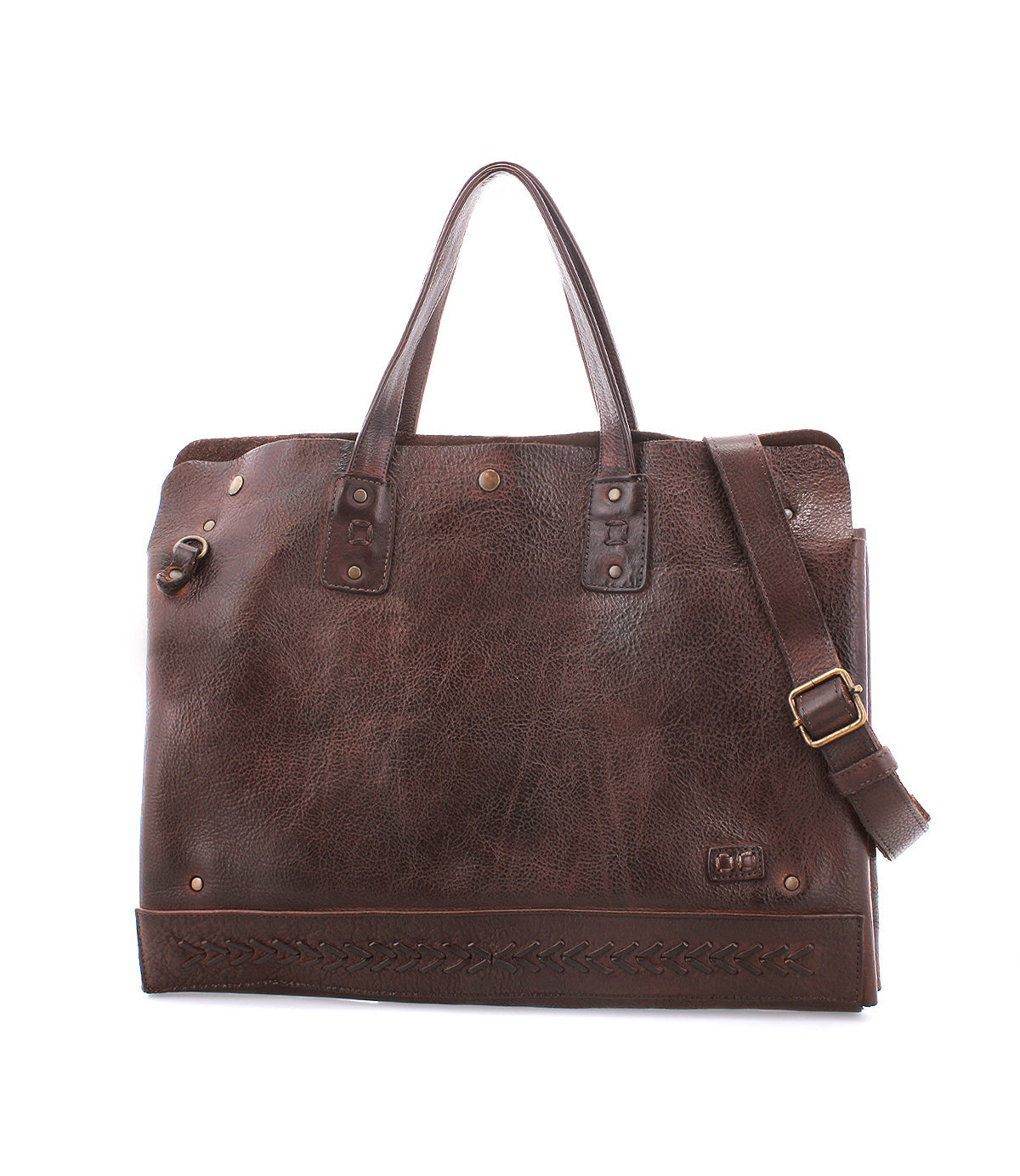 Commuter Full-Grain Leather Office Bag