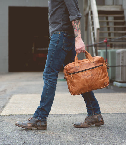 Conclusion Men's Full-Grain Leather Briefcase