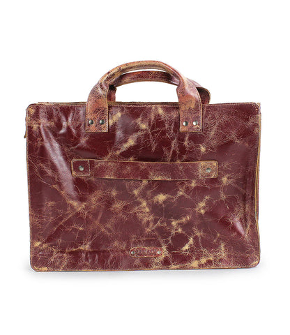 Depp Men's Full-Grain Leather Work Bag