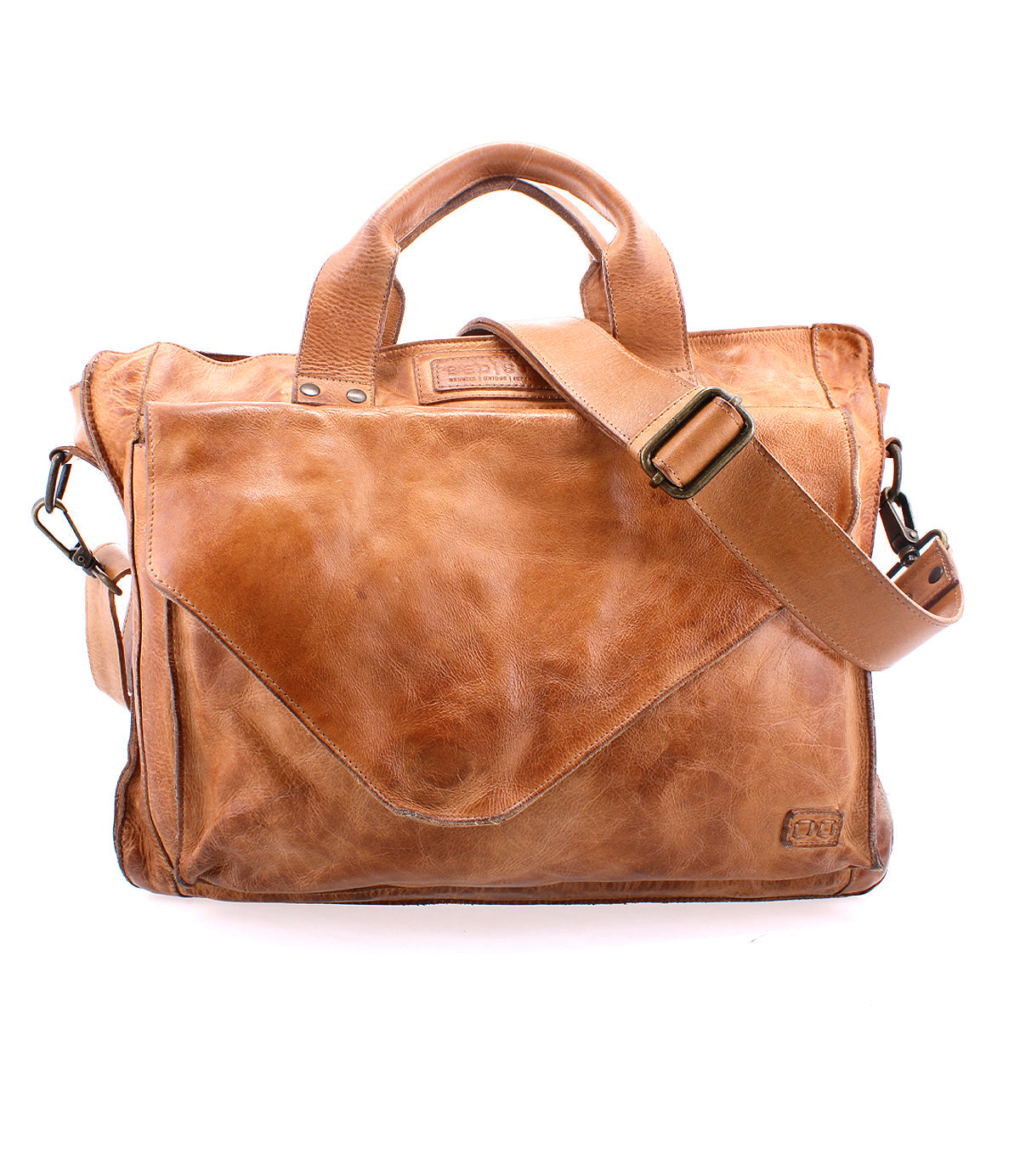 Depp Men's Full-Grain Leather Work Bag