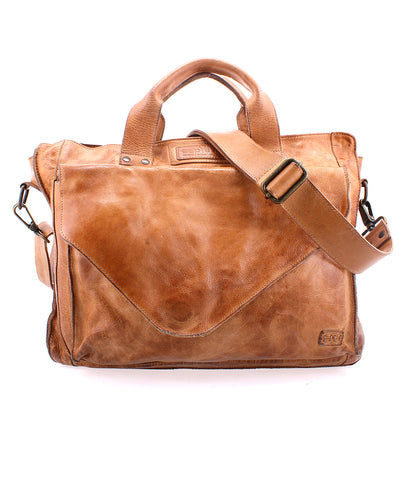 Depp Men's Full-Grain Leather Work Bag