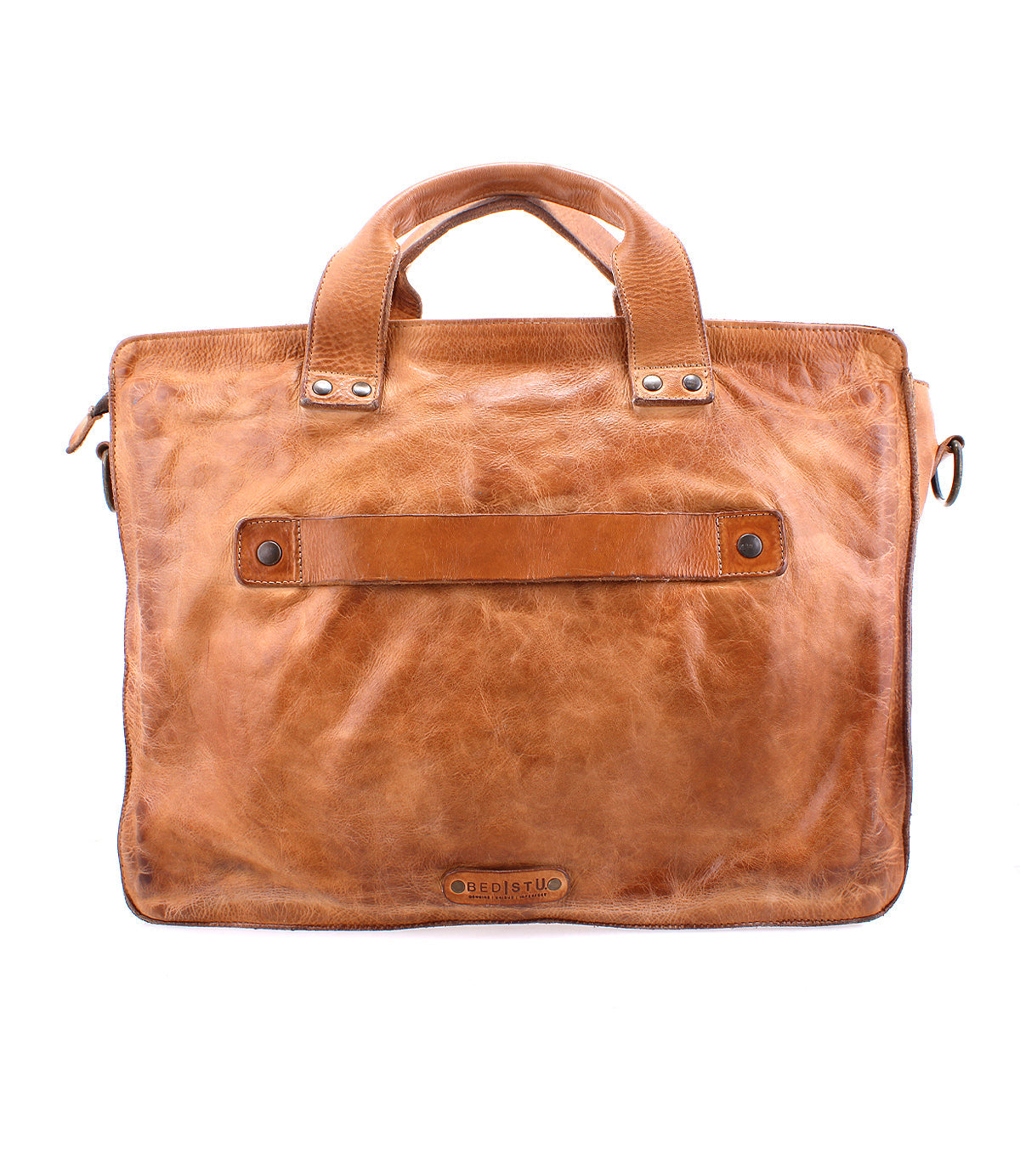 Depp Men's Full-Grain Leather Work Bag