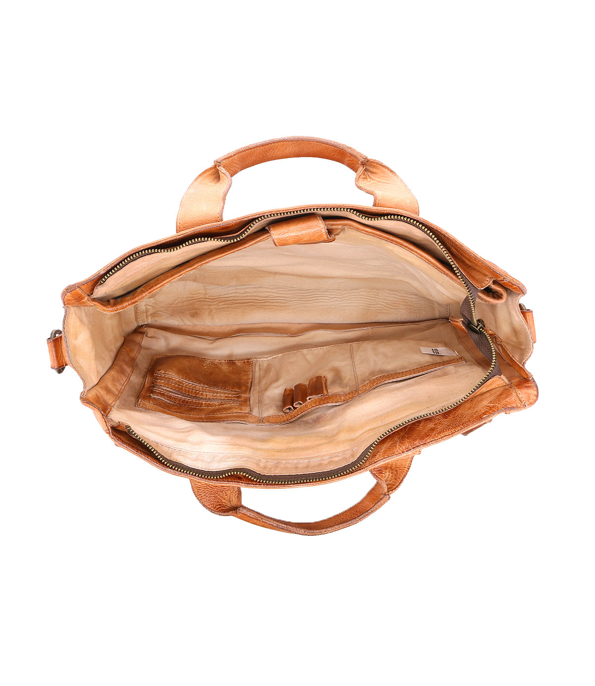 Depp Men's Full-Grain Leather Work Bag