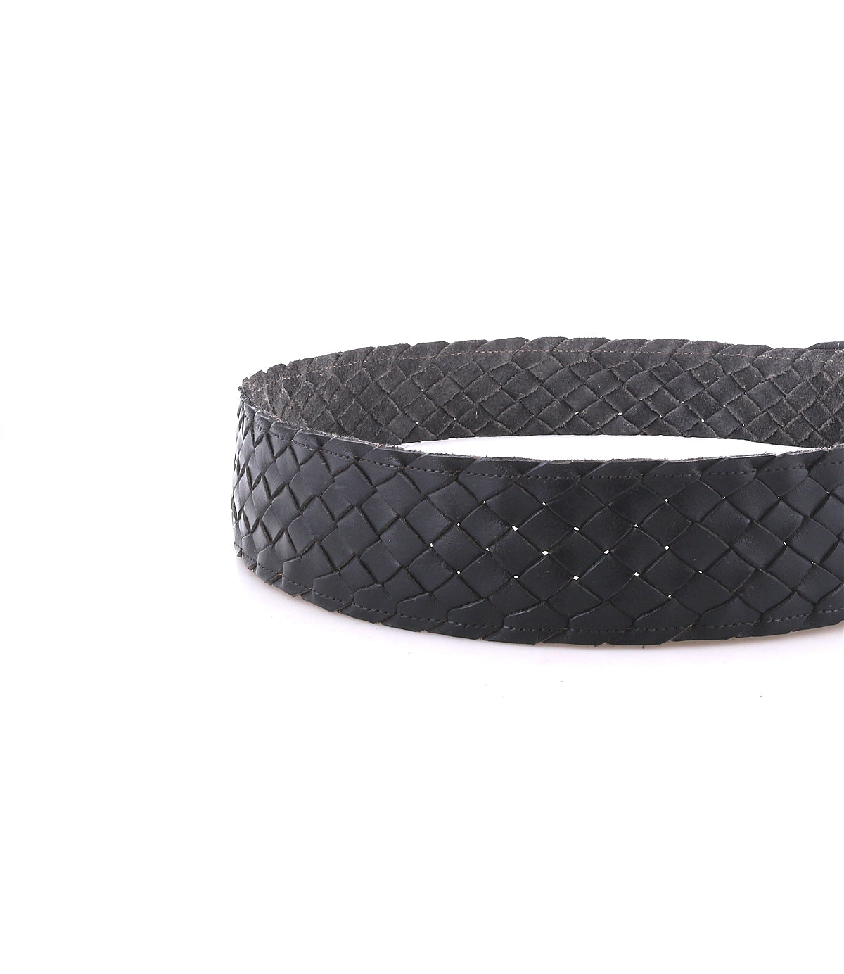 Dreamweaver Full-Grain Leather Woven Belt