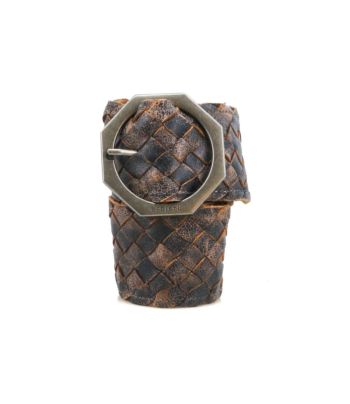 Dreamweaver Full-Grain Leather Woven Belt