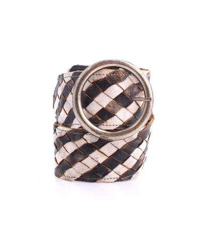 Dreamweaver Full-Grain Leather Woven Belt