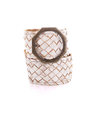 Dreamweaver Full-Grain Leather Woven Belt