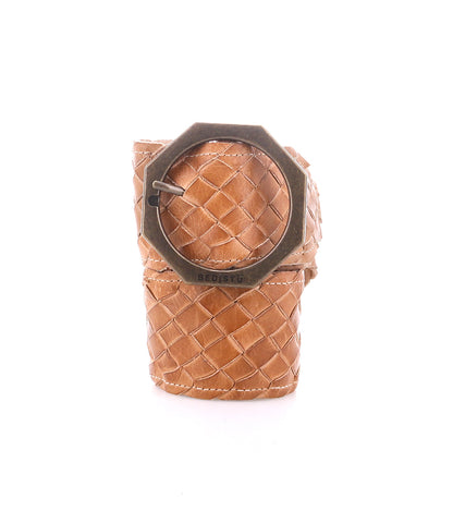 Dreamweaver Full-Grain Leather Woven Belt