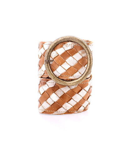 Dreamweaver Full-Grain Leather Woven Belt