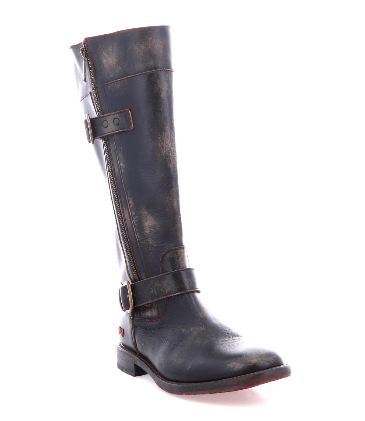 Gogo Lug Women’s Full-Grain Leather Engineer Boots