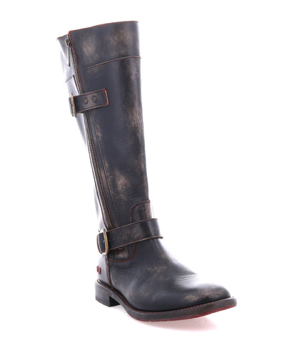 Gogo Lug Women’s Full-Grain Leather Engineer Boots