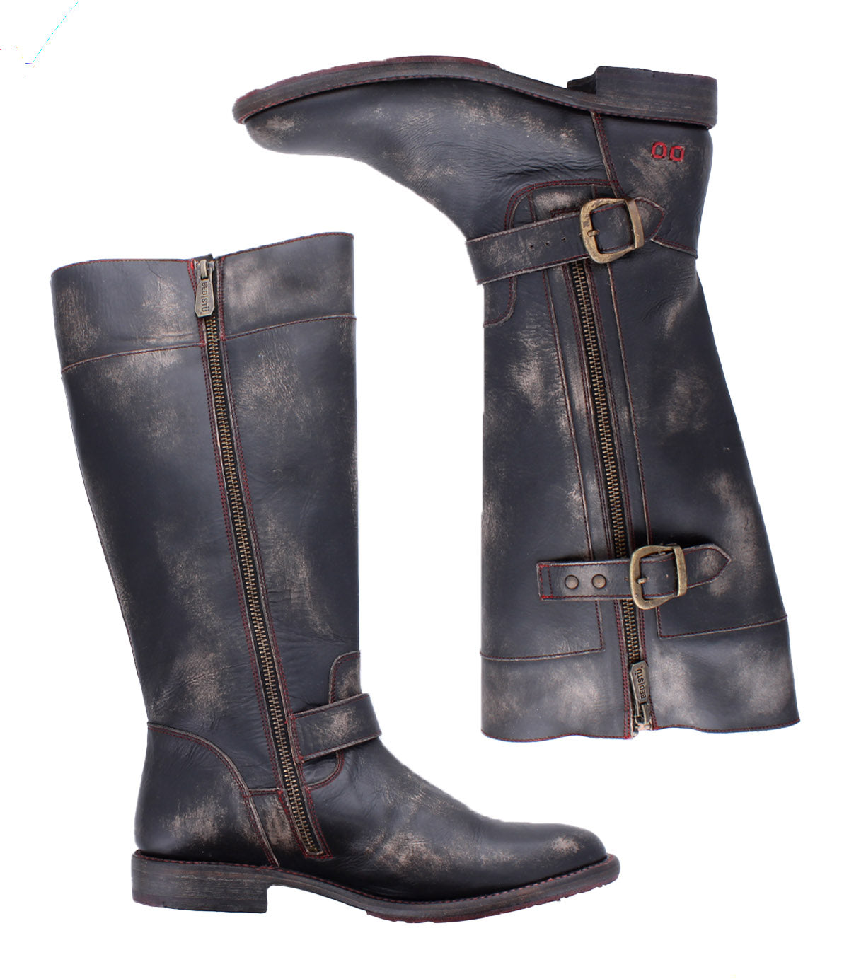 Gogo Lug Women’s Full-Grain Leather Engineer Boots