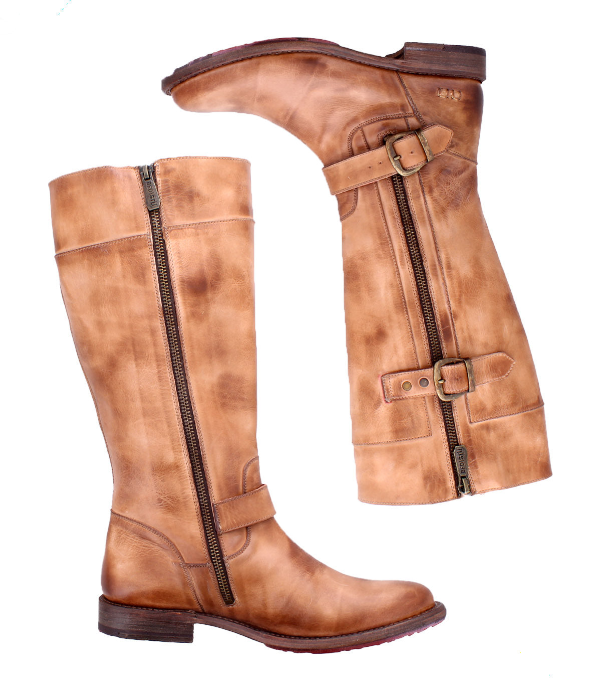 Gogo Lug Women’s Full-Grain Leather Engineer Boots