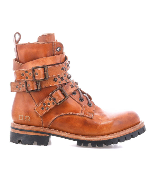 Grab Women’s Full-Grain Leather Combat Boot