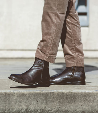 Kaldi Men’s Full-Grain Leather Ankle Boot
