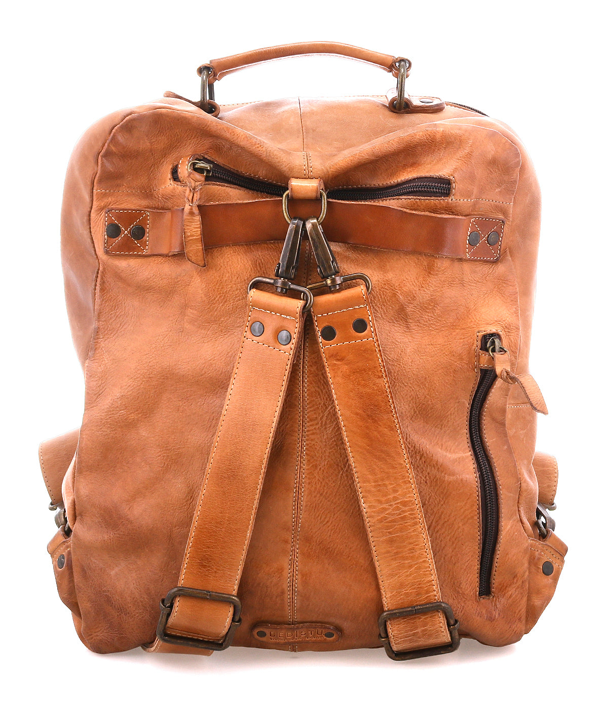Lafe Full-Grain Leather Work & Travel Backpack