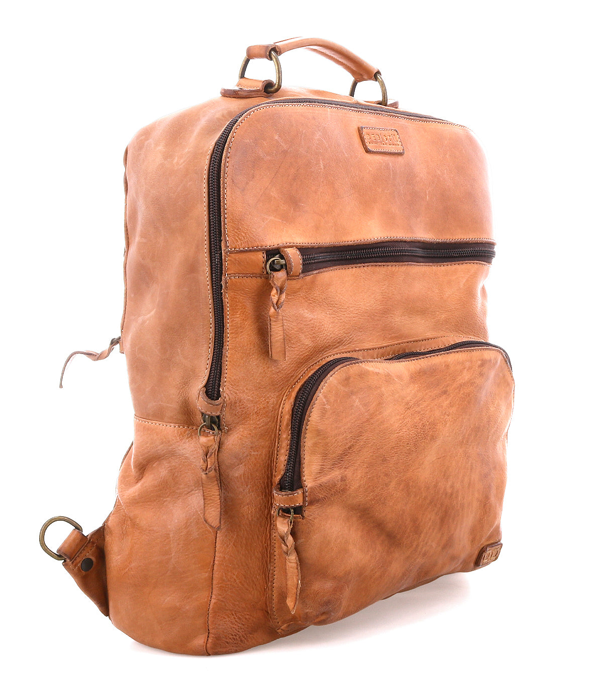 Lafe Full-Grain Leather Work & Travel Backpack