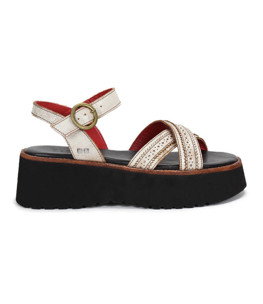 Lift Women's Full-Grain Leather Ankle Strap Sandal