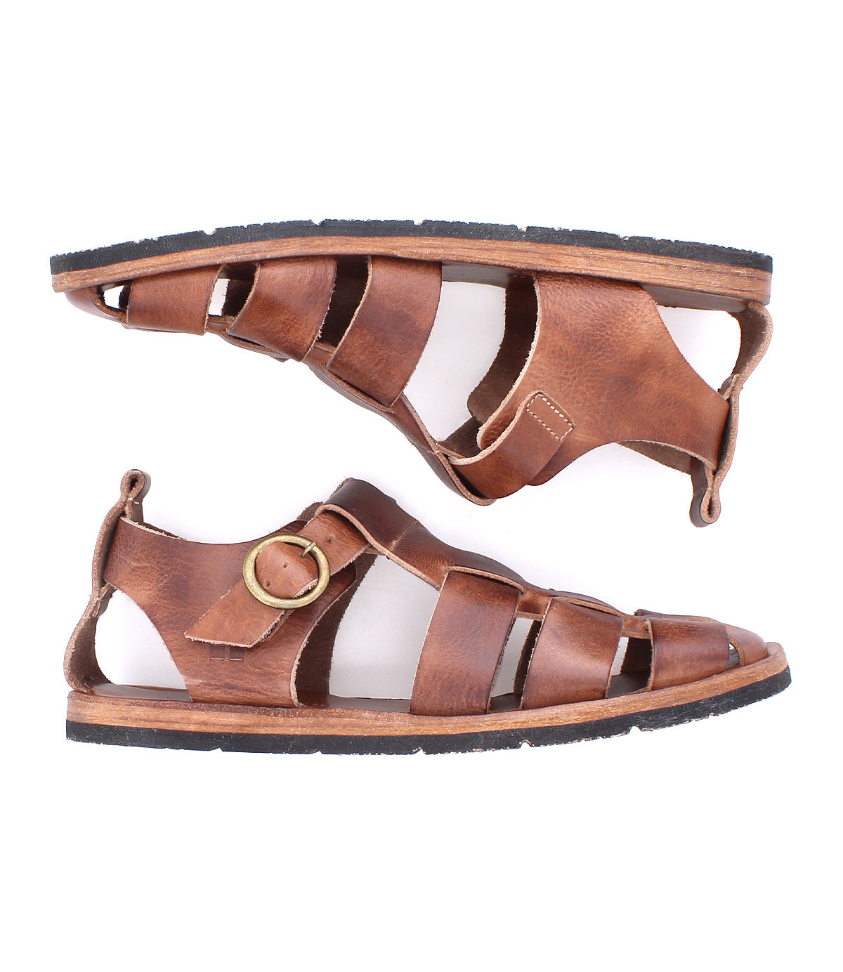 Lone Men's Full-Grain Leather Fisherman Sandal