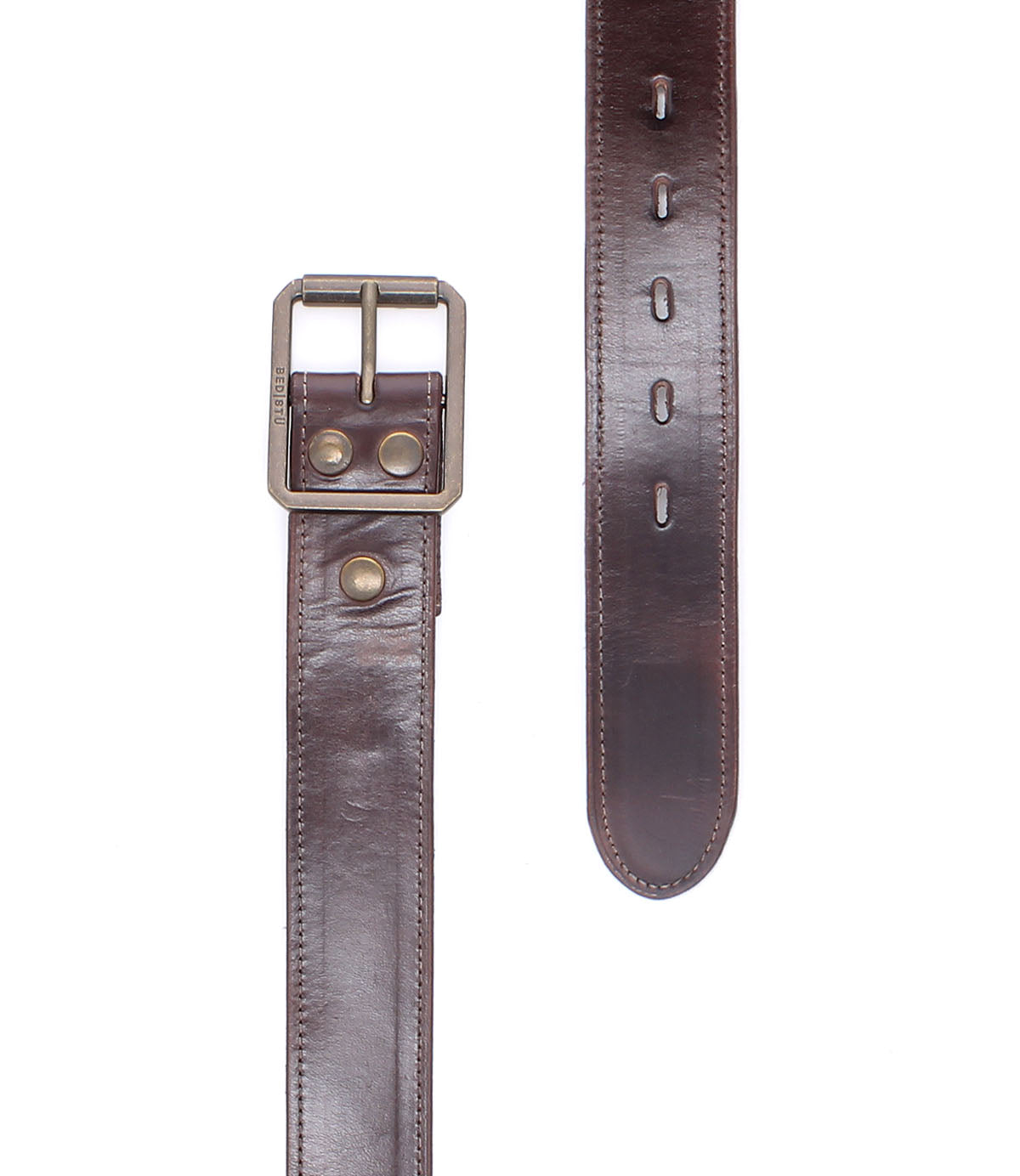 Meander Full-Grain Leather Belt