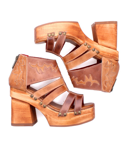 Orphyx Women’s Full-Grain Leather Platform Sandal