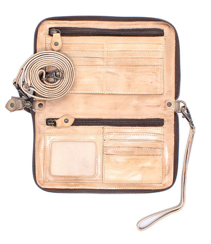 Templeton II Women’s Full-Grain Leather Crossbody Wallet