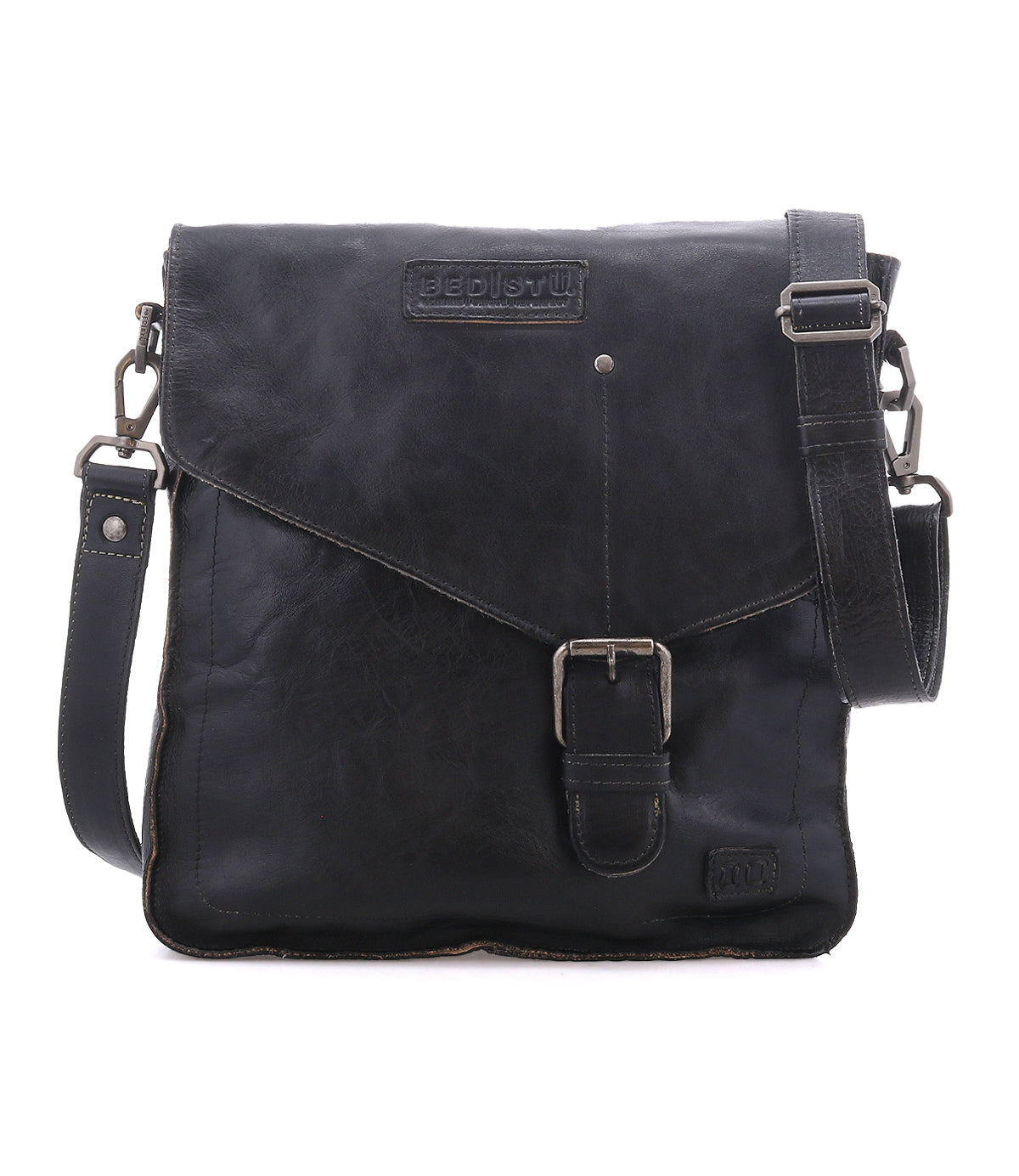 Venice Beach Full-Grain Leather Crossbody Bag