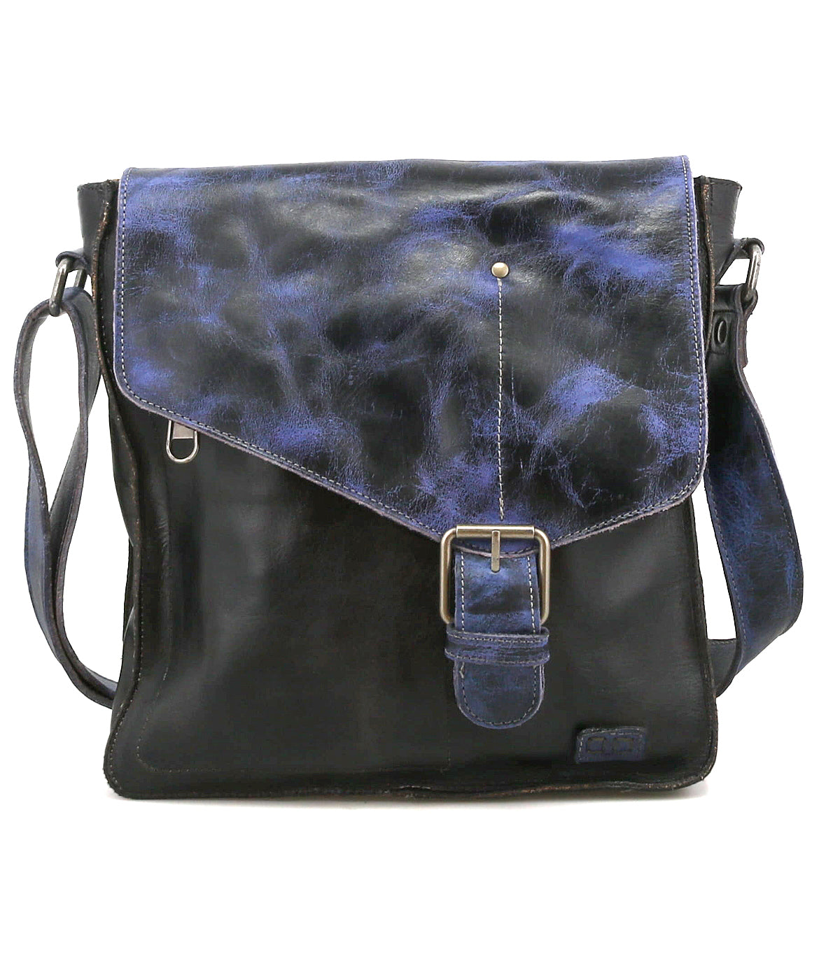 Venice Beach Full-Grain Leather Crossbody Bag