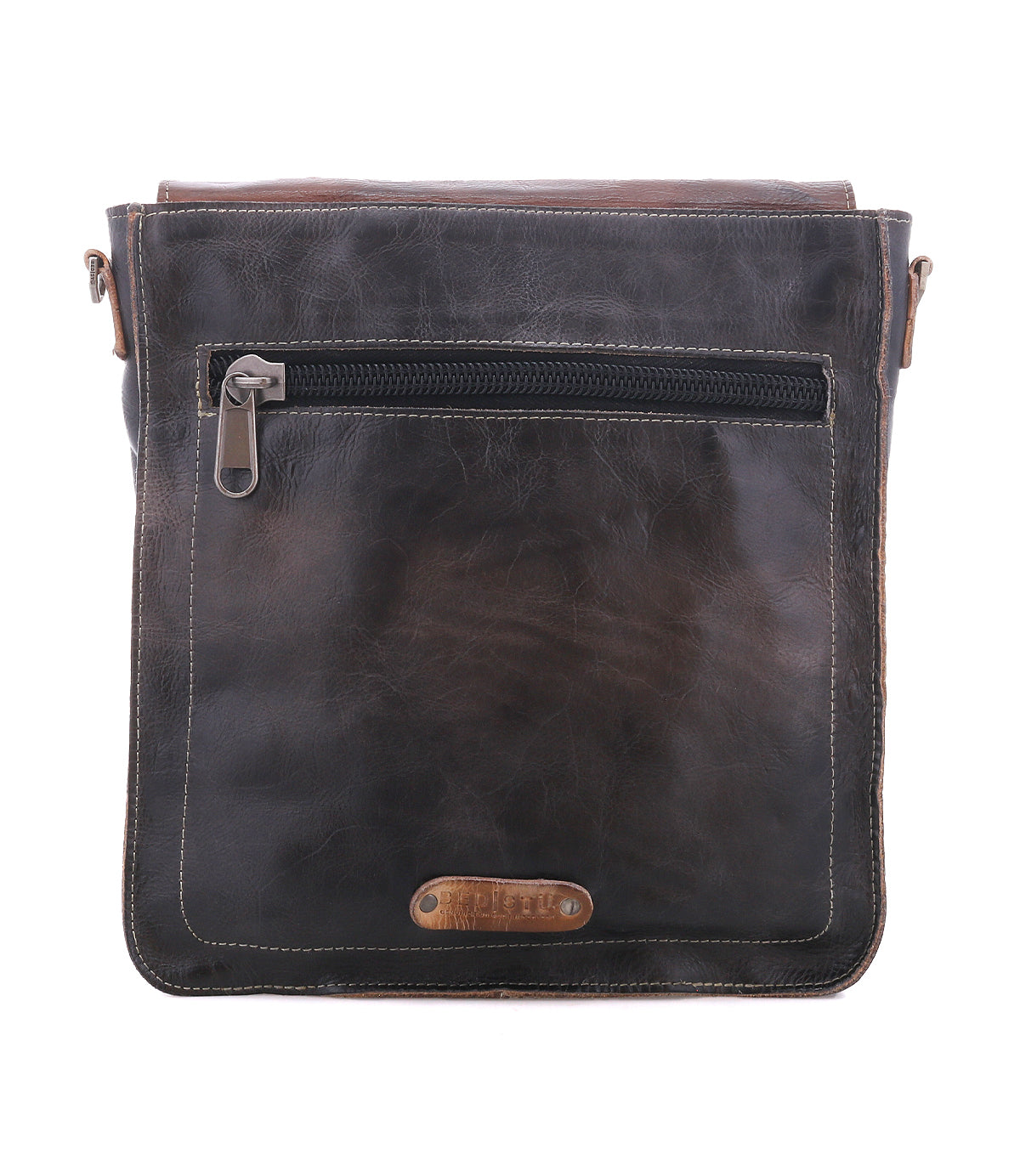 Venice Beach Full-Grain Leather Crossbody Bag