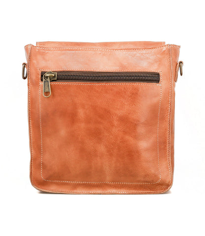 Venice Beach Full-Grain Leather Crossbody Bag