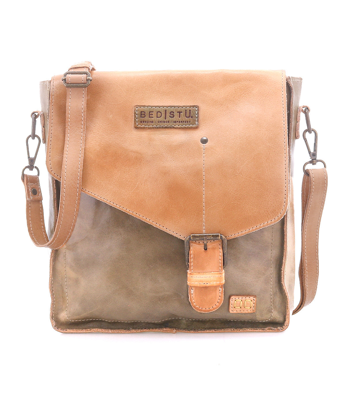 Venice Beach Full-Grain Leather Crossbody Bag
