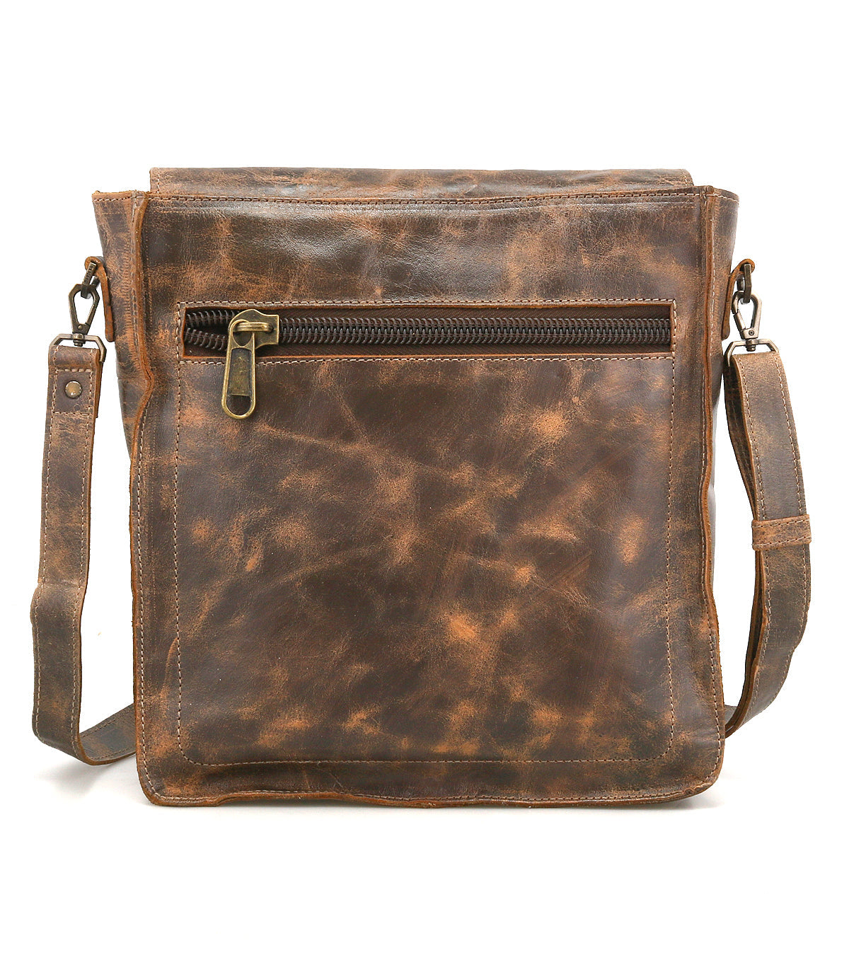 Venice Beach Full-Grain Leather Crossbody Bag