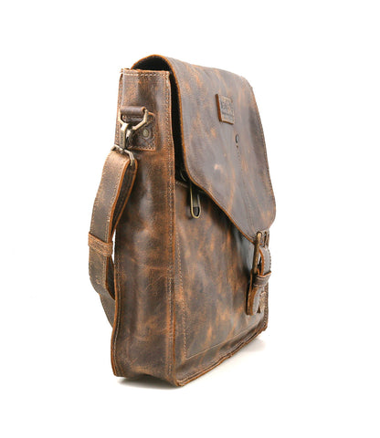 Venice Beach Full-Grain Leather Crossbody Bag