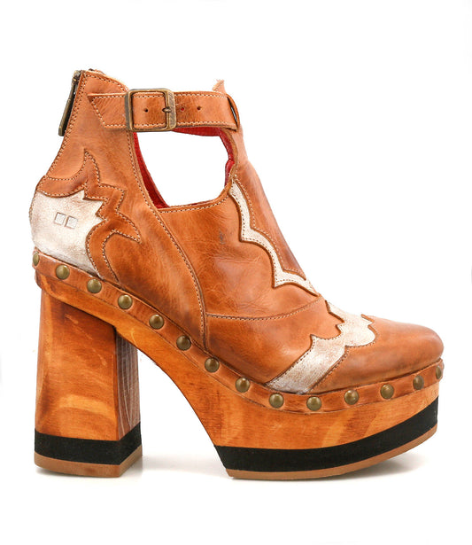 Viretta Women’s Full-Grain Leather Platform Boot