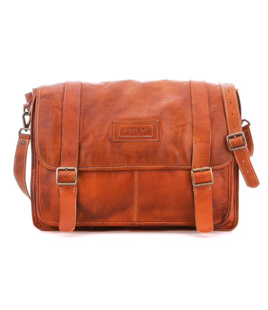 Wexler Men's Full-Grain Leather Messenger Bag