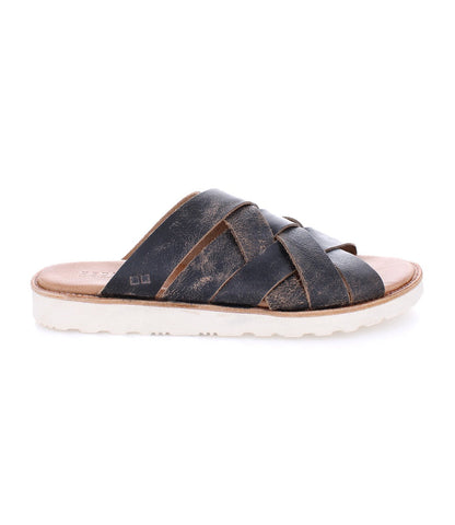 Abraham Light Men's Full-Grain Leather Slide Sandal