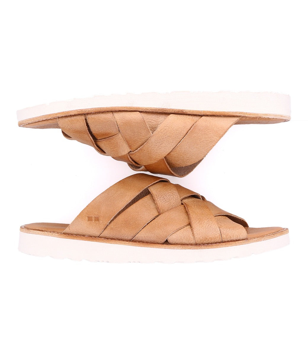 Abraham Light Men's Full-Grain Leather Slide Sandal