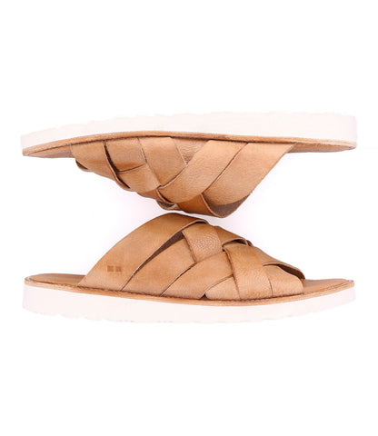 Abraham Light Men's Full-Grain Leather Slide Sandal