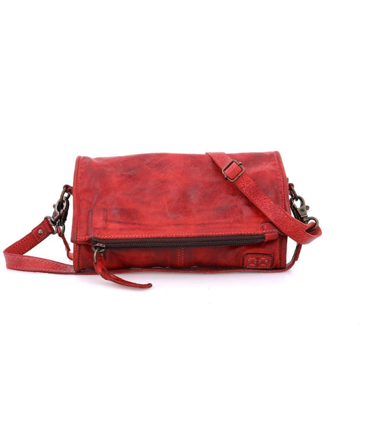 Amina Women's Full-Grain Leather Crossbody Wallet